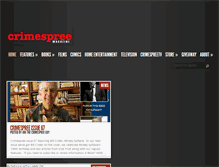 Tablet Screenshot of crimespreemag.com